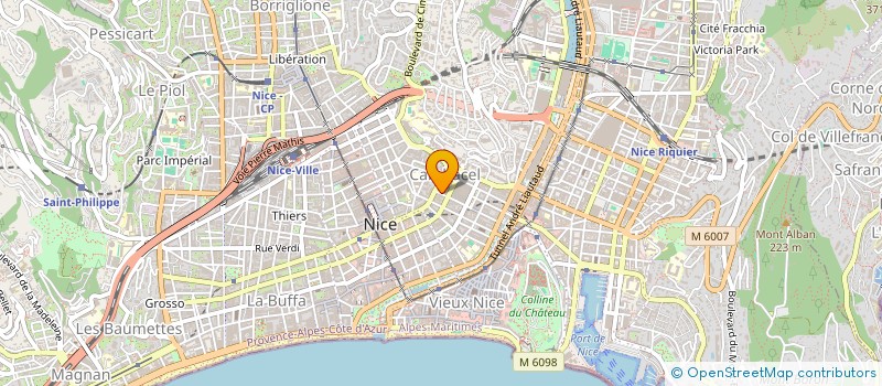 localisation de l'entreprise MONSIEUR HOSNI BEDOUI à NICE