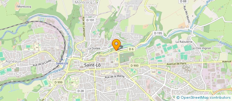 localisation de l'entreprise MONSIEUR HOSNI BOUSSETTA  SAINT-LO