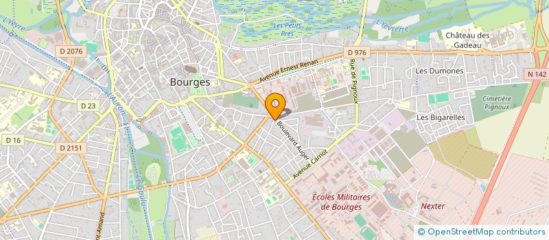 localisation de l'entreprise MONSIEUR HOSNI ISSAOUI  BOURGES