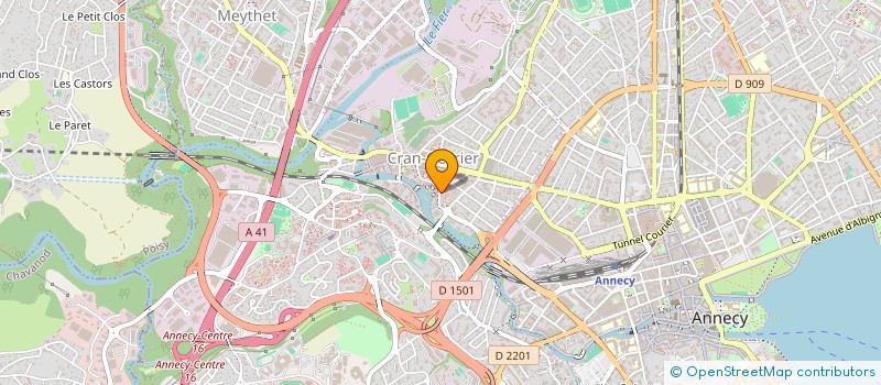 localisation de l'entreprise MONSIEUR HOSNI JAMI à ANNECY