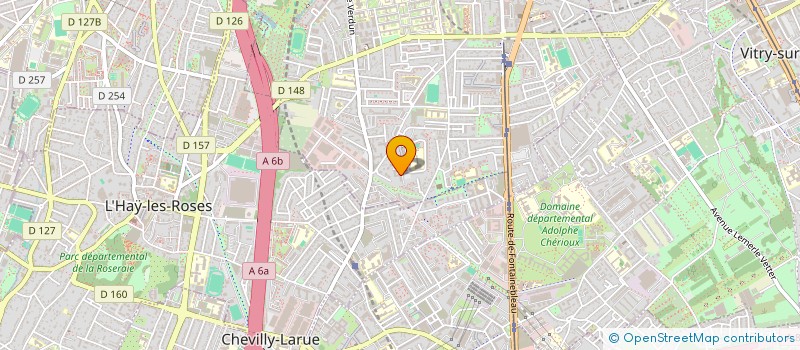 localisation de l'entreprise MONSIEUR HOSSAIN AMZAD  VILLEJUIF