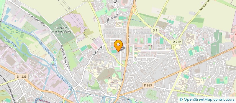 localisation de l'entreprise MONSIEUR HOSSAIN HADDOUCHI OUCHEN  AMIENS