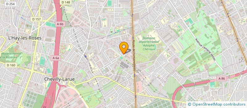 localisation de l'entreprise MONSIEUR HOSSAIN MOHAMMADI  CHEVILLY-LARUE