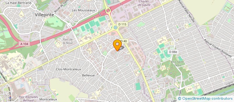 localisation de l'entreprise MONSIEUR HOSSAIN MOHAMMED DALOWAR à VILLEPINTE