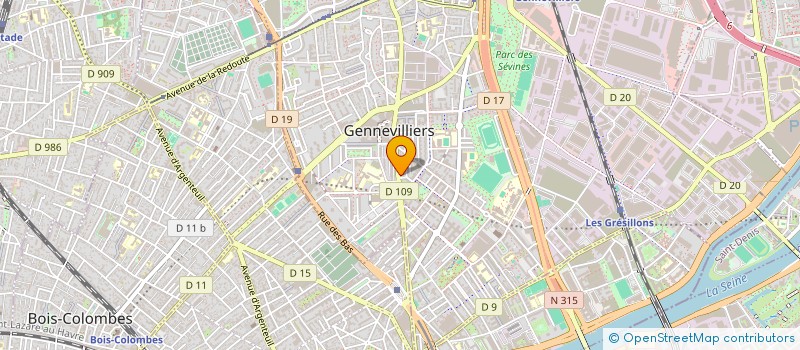 localisation de l'entreprise MONSIEUR HOSSAIN MOHAMMED SHOHAG à GENNEVILLIERS