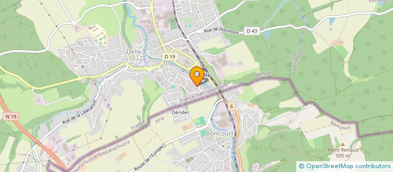 localisation de l'entreprise MONSIEUR HOSSAM AHMED  DELLE