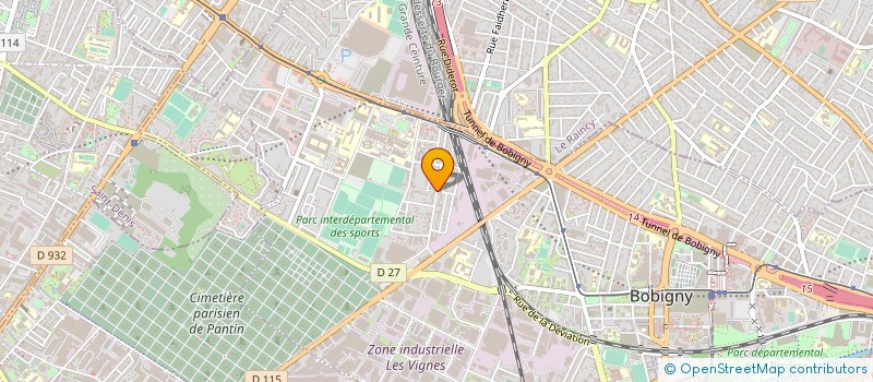 localisation de l'entreprise MONSIEUR HOSSAM EL MASRY  BOBIGNY