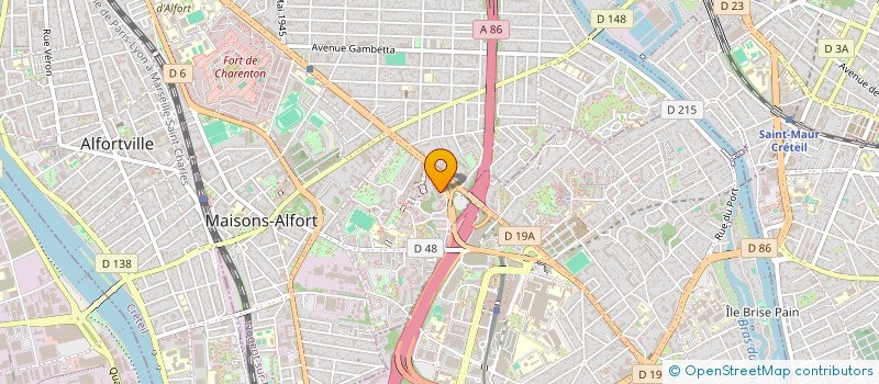 localisation de l'entreprise MONSIEUR HOSSAM ELMADANY à MAISONS-ALFORT