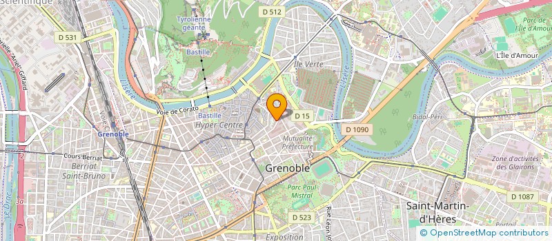 localisation de l'entreprise MONSIEUR HOSSAM FERDAOUI  GRENOBLE