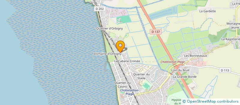 localisation de l'entreprise MONSIEUR HOSSAM HAMMAD à CHATELAILLON-PLAGE