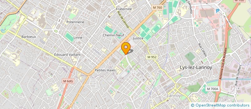 localisation de l'entreprise MONSIEUR HOSSAM MAOU  ROUBAIX