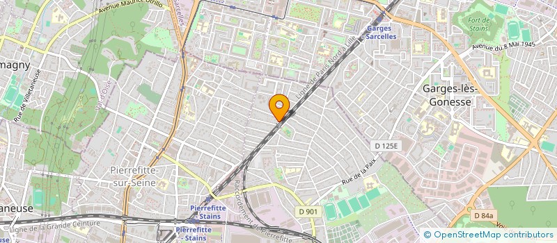 localisation de l'entreprise MONSIEUR HOSSAM SALMI  STAINS