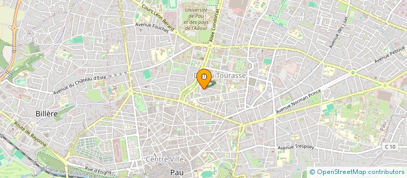 localisation de l'entreprise MONSIEUR HOSSEIN ALAOUI à PAU