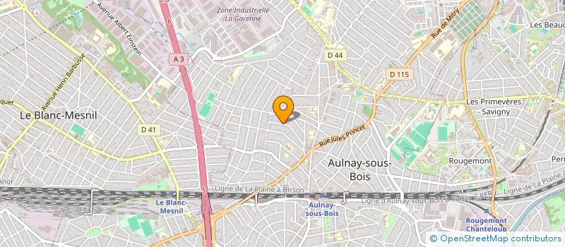 localisation de l'entreprise MONSIEUR HOSSEIN GOODARZI à AULNAY-SOUS-BOIS