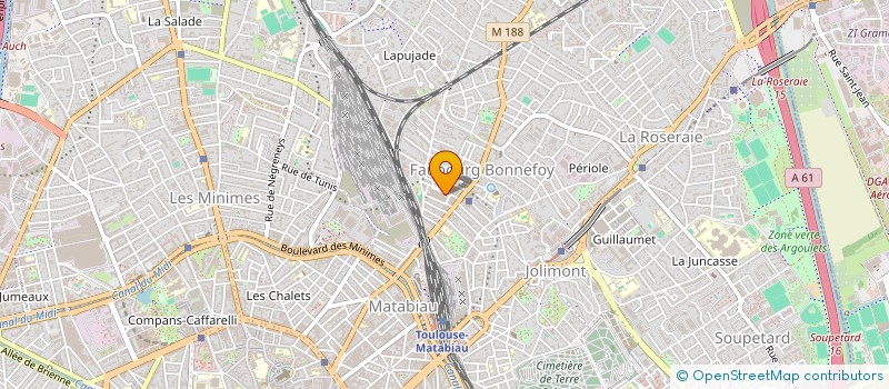 localisation de l'entreprise MONSIEUR HOSSEIN HASSANI à TOULOUSE