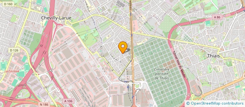 localisation de l'entreprise MONSIEUR HOSSEIN MADER  CHEVILLY-LARUE