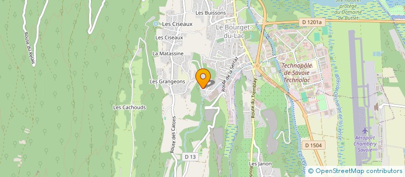 localisation de l'entreprise MONSIEUR HOSSEIN MOHAMMADYAR  LE BOURGET-DU-LAC