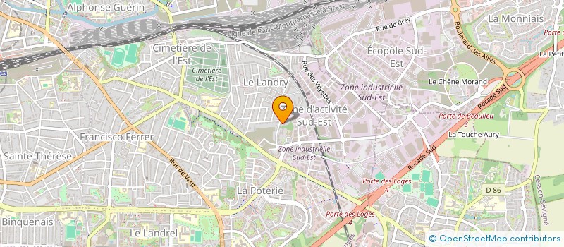 localisation de l'entreprise MONSIEUR HOSSEIN SAEIDI  RENNES