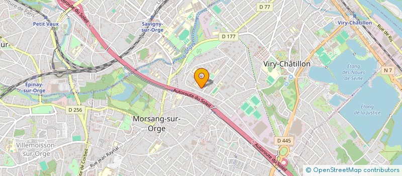 localisation de l'entreprise MONSIEUR HOSSEYN TELLI à VIRY-CHATILLON