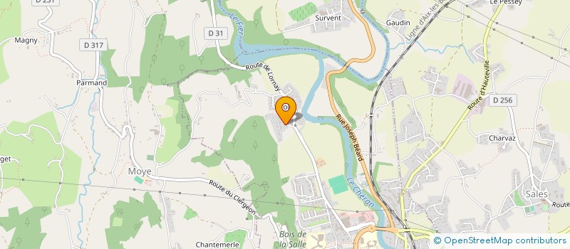 localisation de l'entreprise MONSIEUR HOSSNI SAYADI  RUMILLY