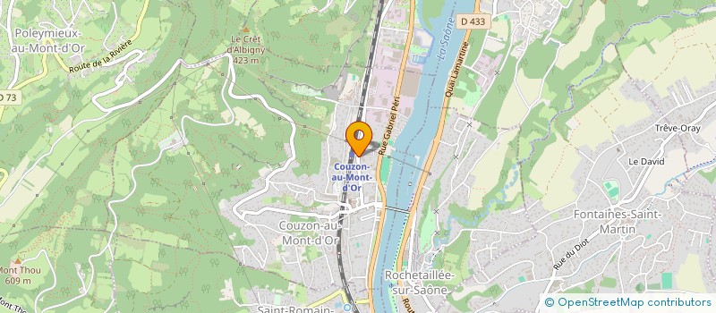 localisation de l'entreprise MONSIEUR HOTMAN ADOUANE  COUZON-AU-MONT-D'OR