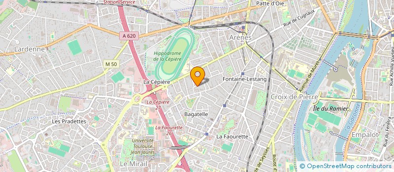 localisation de l'entreprise MONSIEUR HOUARI AKBABAI à TOULOUSE