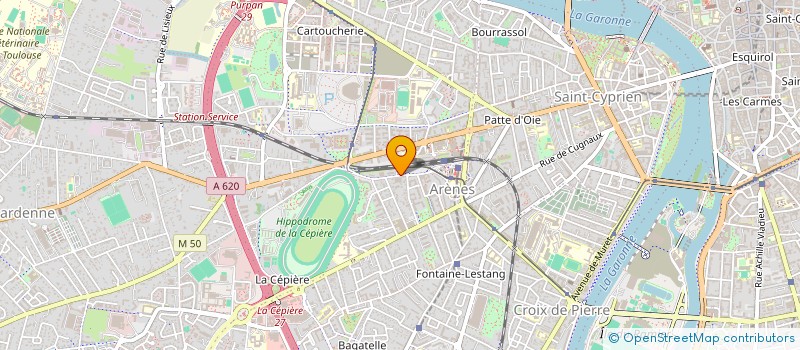 localisation de l'entreprise MONSIEUR HOUARI ATTOU à TOULOUSE