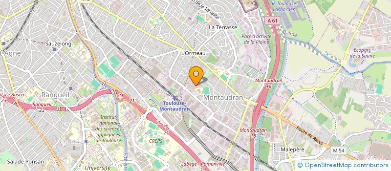 localisation de l'entreprise MONSIEUR HOUARI BELABEDDOU à TOULOUSE