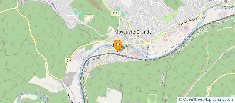 localisation de l'entreprise MONSIEUR HOUARI BELGHAOUTI  MOYEUVRE-GRANDE