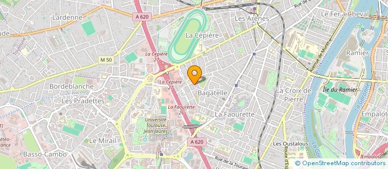 localisation de l'entreprise MONSIEUR HOUARI BELHASNA BENABDALLAH à TOULOUSE