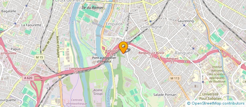 localisation de l'entreprise MONSIEUR HOUARI BELKADI à TOULOUSE