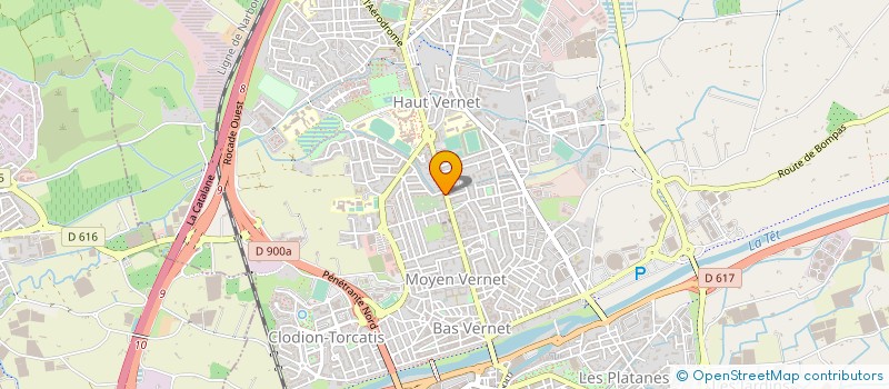 localisation de l'entreprise MONSIEUR HOUARI BENADJAIMIA  PERPIGNAN