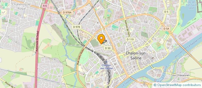 localisation de l'entreprise MONSIEUR HOUARI BENASLA  CHALON-SUR-SAONE