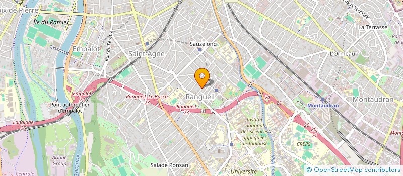 localisation de l'entreprise MONSIEUR HOUARI BESSAHRAOUI  TOULOUSE