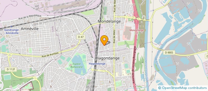 localisation de l'entreprise MONSIEUR HOUARI BOUGHARI  MONDELANGE