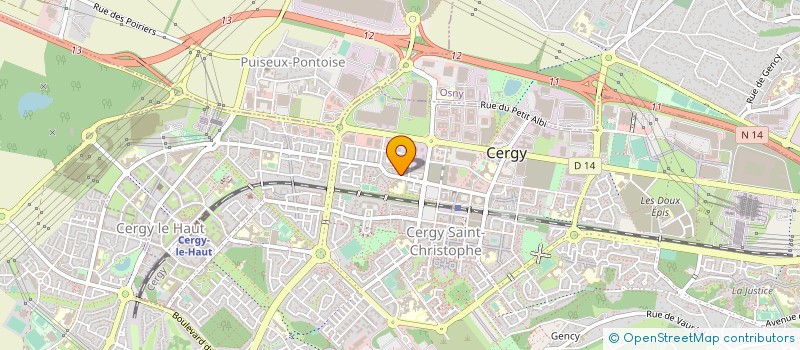 localisation de l'entreprise MONSIEUR HOUARI CHERIF  FRENELLES-EN-VEXIN