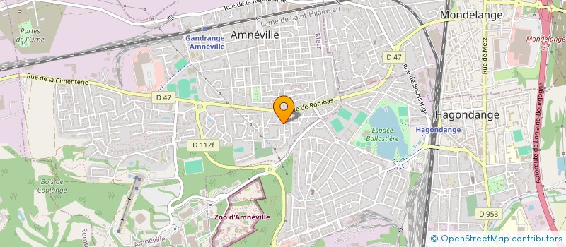 localisation de l'entreprise MONSIEUR HOUARI CHIBANI  VILLERUPT