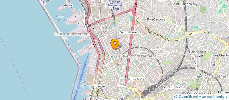 localisation de l'entreprise MONSIEUR HOUARI DAREM à MARSEILLE