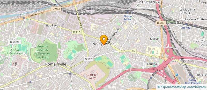 localisation de l'entreprise MONSIEUR HOUARI DERFOUF à NOISY-LE-SEC