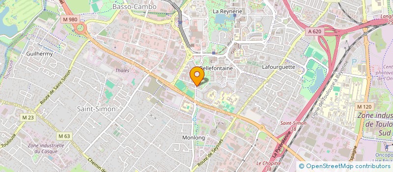 localisation de l'entreprise MONSIEUR HOUARI EL GHOUL  TOULOUSE
