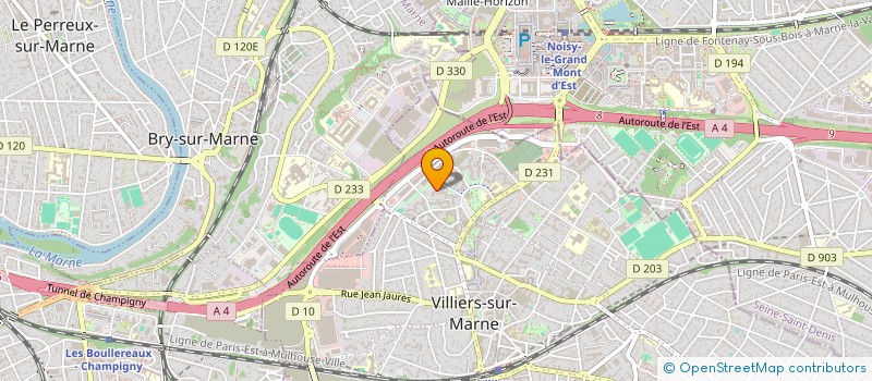 localisation de l'entreprise MONSIEUR HOUARI GHERARA  VILLIERS-SUR-MARNE