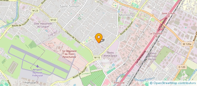 localisation de l'entreprise MONSIEUR HOUARI GHERBI à TOULOUSE