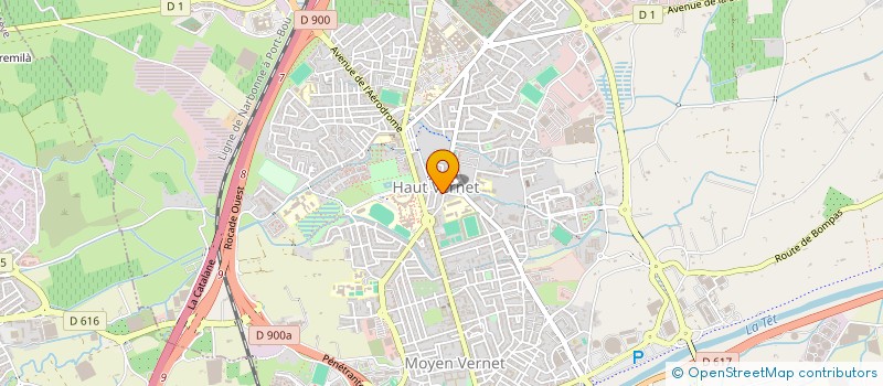 localisation de l'entreprise MONSIEUR HOUARI HABECHE  PERPIGNAN