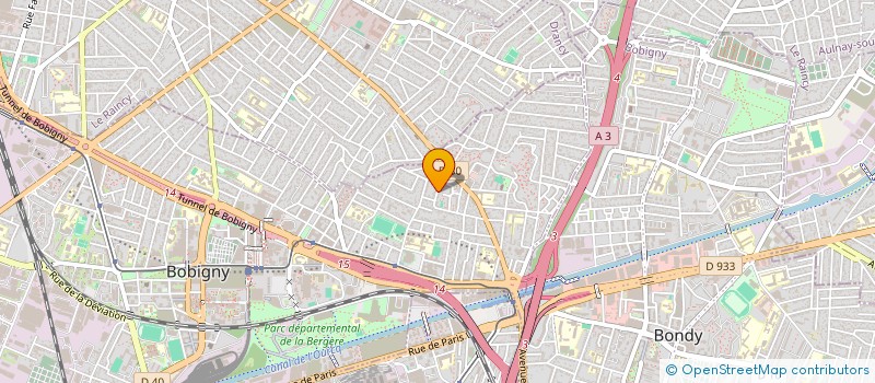 localisation de l'entreprise MONSIEUR HOUARI LAOUARI  BOBIGNY