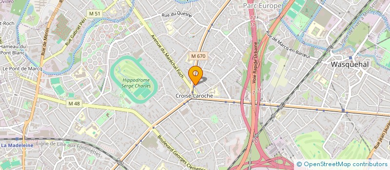 localisation de l'entreprise MONSIEUR HOUARI MAIDI à MARCQ-EN-BARŒUL