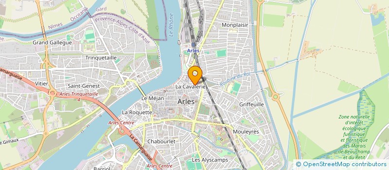 localisation de l'entreprise MONSIEUR HOUARI TOUHA à ARLES