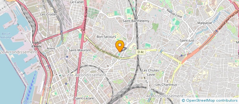 localisation de l'entreprise MONSIEUR HOUAS HABBI  MARSEILLE