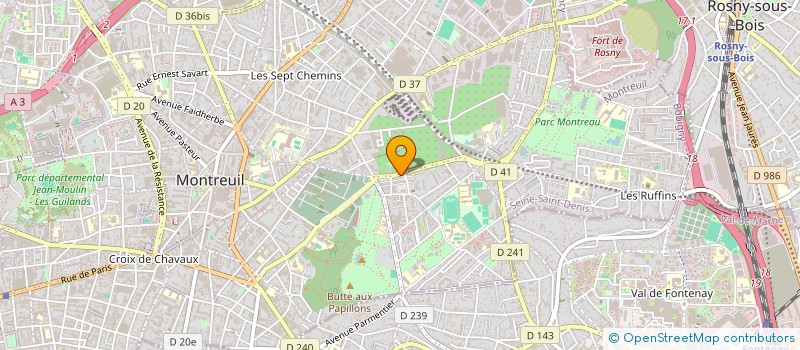 localisation de l'entreprise MONSIEUR HOUASSI ALASSANE HAIDARA à MONTREUIL