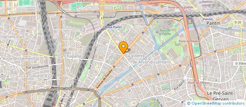 localisation de l'entreprise MONSIEUR HOUATI MADAR  PARIS