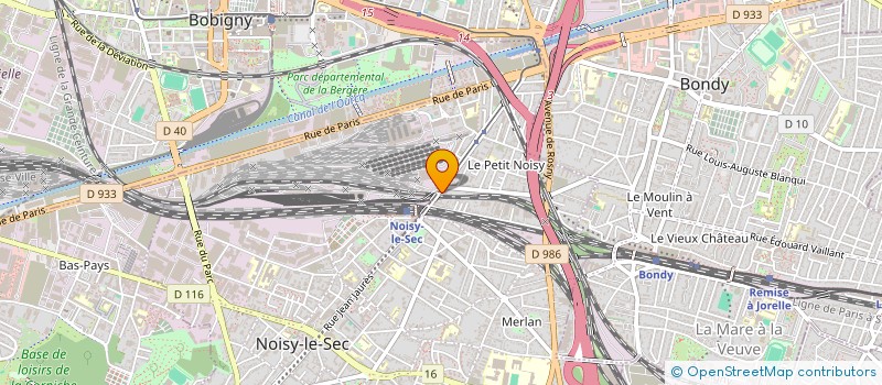 localisation de l'entreprise MONSIEUR HOUCEM BOUOUD  NOISY-LE-SEC